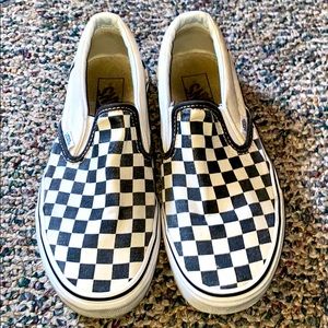 Checkered vans
